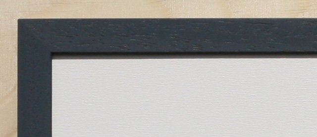 Holz-Rahmen Anthrazit lackiert 60 cm x 25 cm. Holz-Rahmen Anthrazit lackiert 60 cm x 25 cm.
