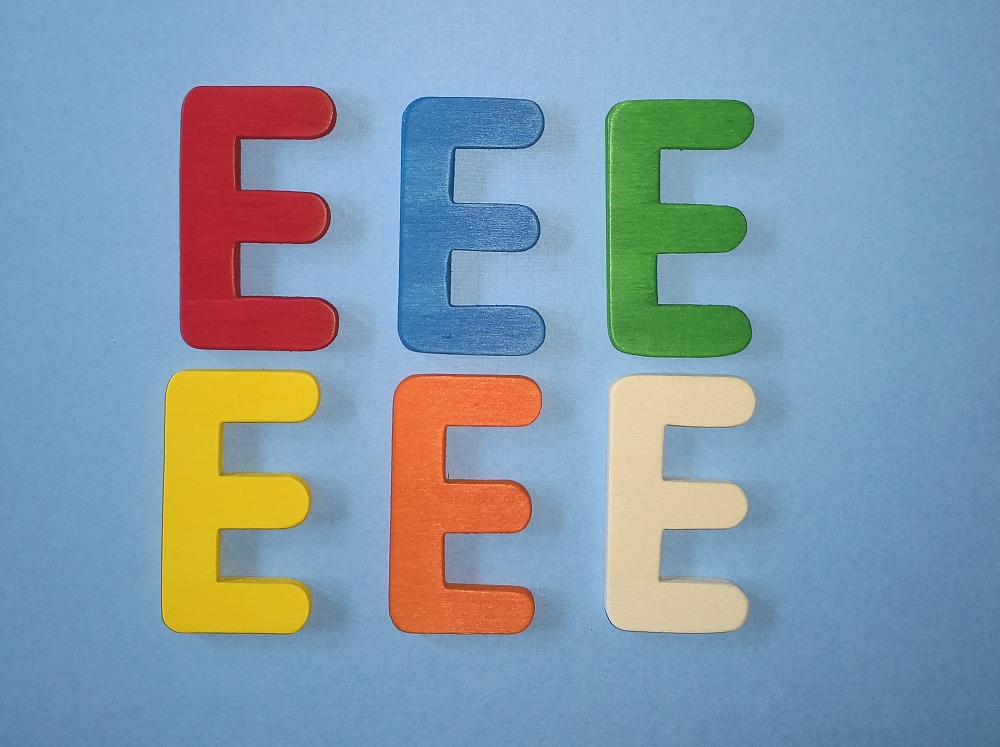 Buchstabe E Buchstabe E