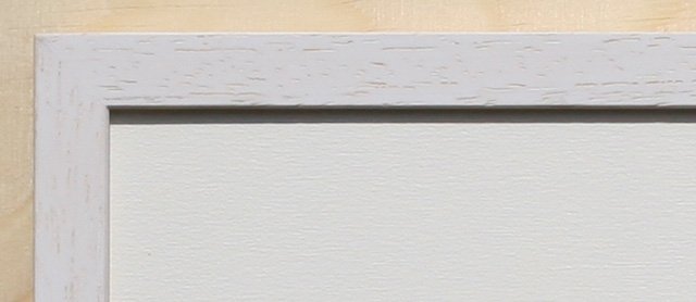 Holz-Rahmen Weiß lasiert 60 cm x 25 cm Holz-Rahmen Weiß lasiert 60 cm x 25 cm