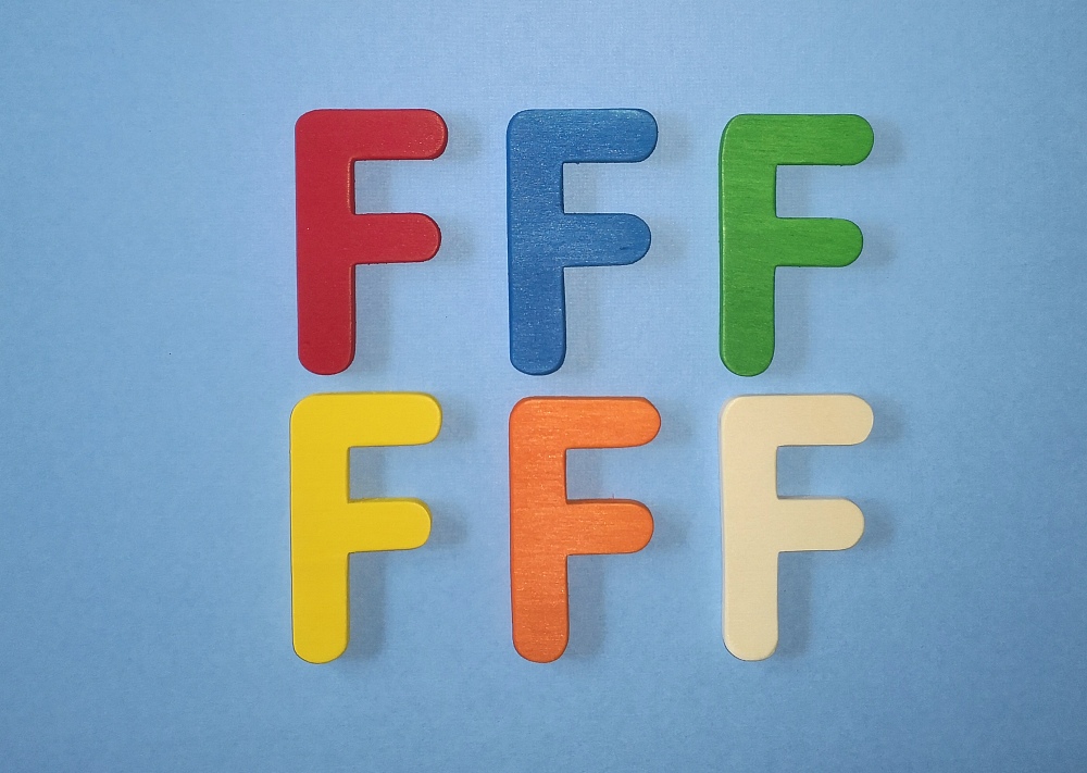Buchstabe F Buchstabe F