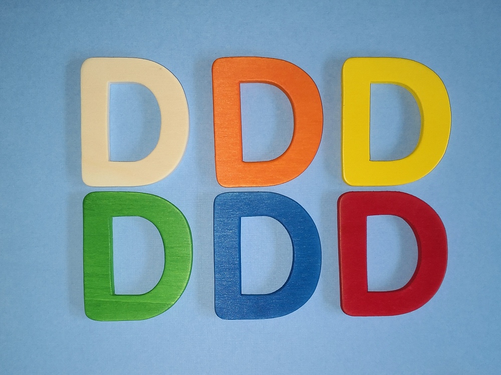 Buchstabe D Buchstabe D