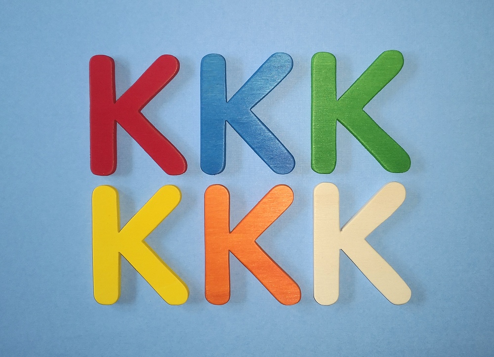 Buchstabe K Buchstabe K